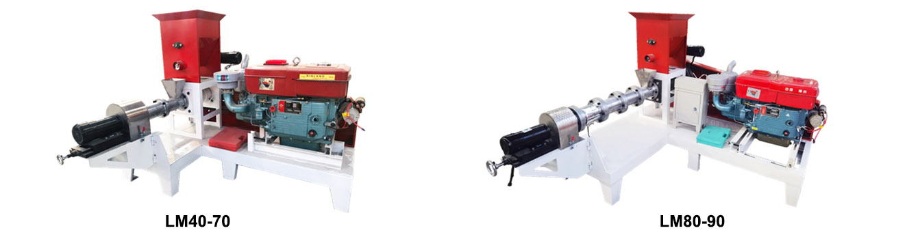 floating fish feed pellet machine