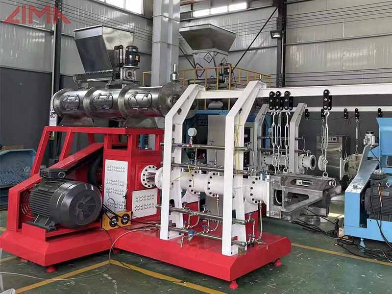 twin screw fish feed extruder