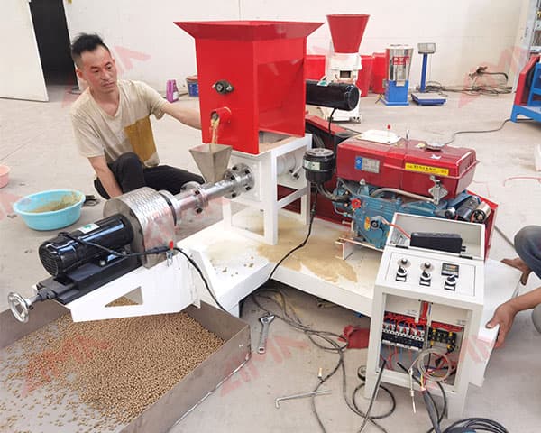 fish feed pellet machine