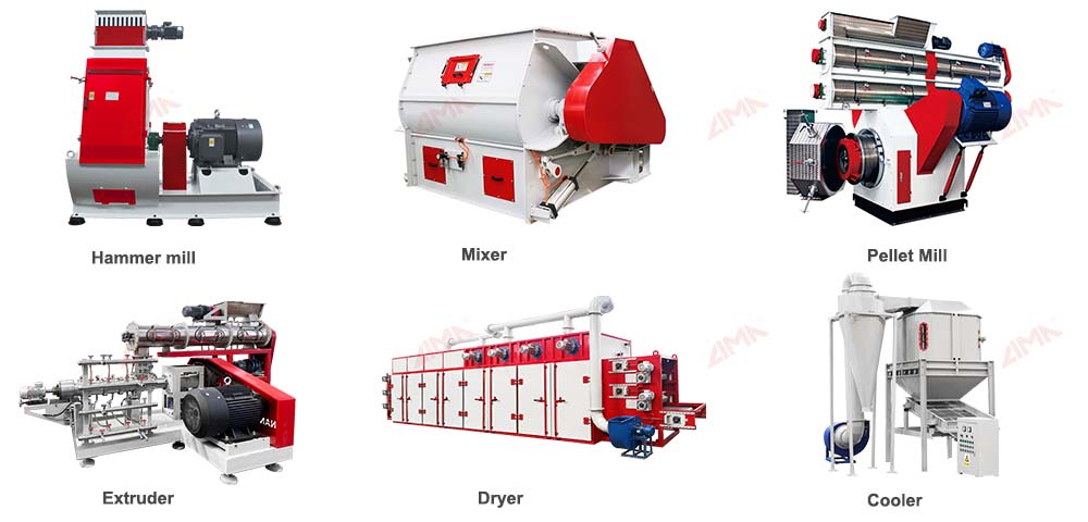 machines for making shrimp feed pellets